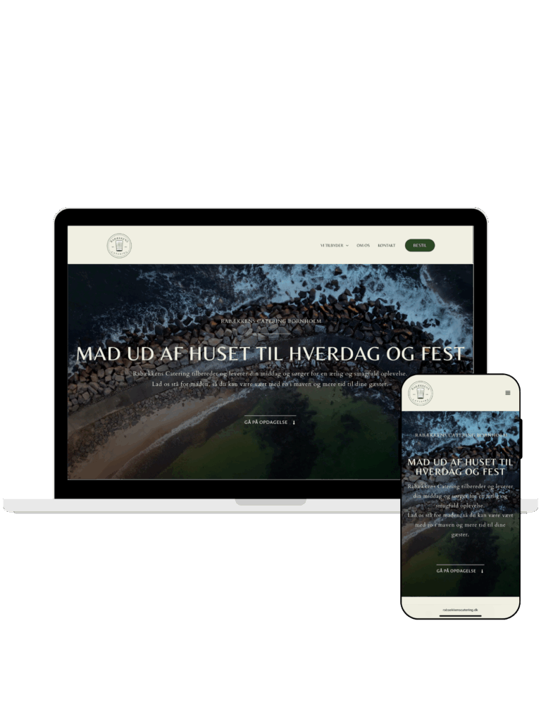 Webdesign til Rabækkens Catering